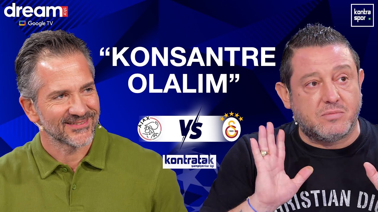 Ajax - Galatasaray Maçı Önü: Nihat Kahveci ve Nebil Evren'den Analiz ve Tahminler ⚽