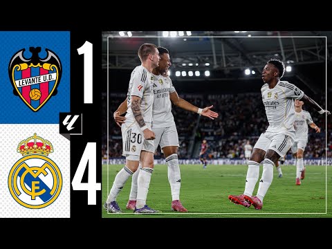 Levante 1-4 Real Madrid | LaLiga Highlights