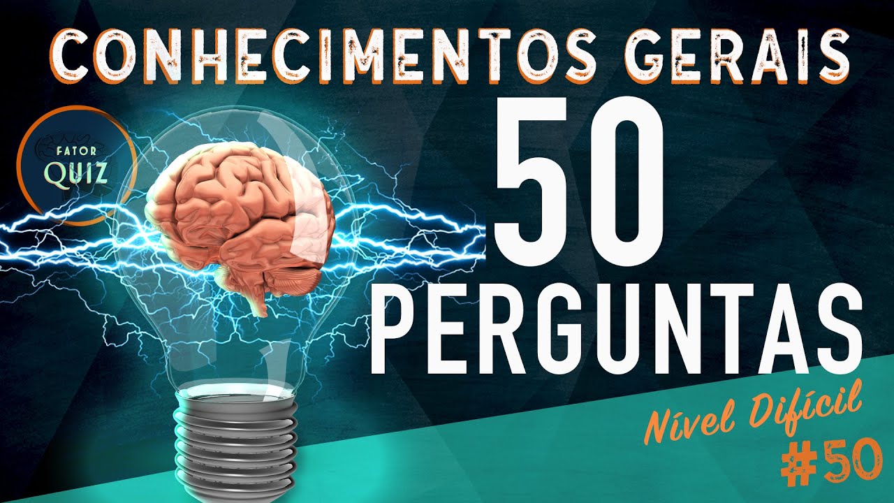 50 Desafie seu Conhecimento com 50 Perguntas Difíceis e Respostas! 🎯