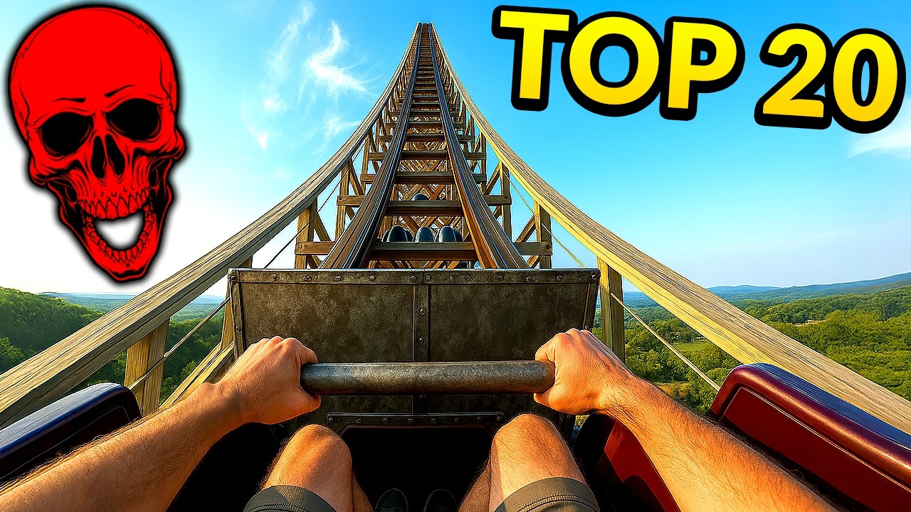 20 Top 20 Najstraszniejszych Rollercoasterów w Energylandii 2025 🎢 (4K) z Zatora