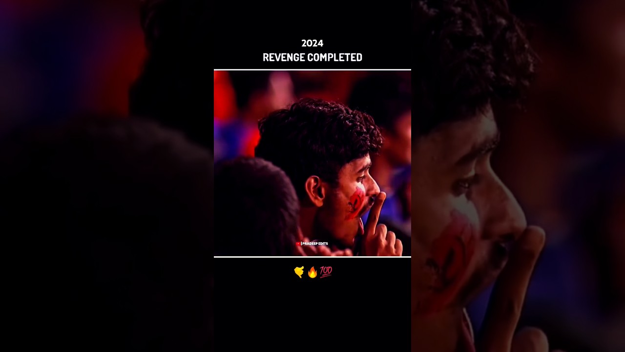 RCB vs SRH 2024 Revenge 🔥