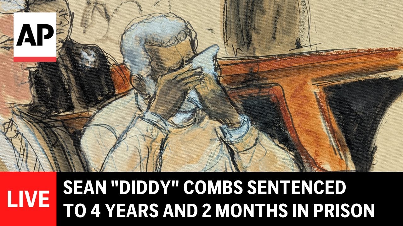 Sean ‘Diddy’ Combs Sentenced to 4 Years and 2 Months in Prison