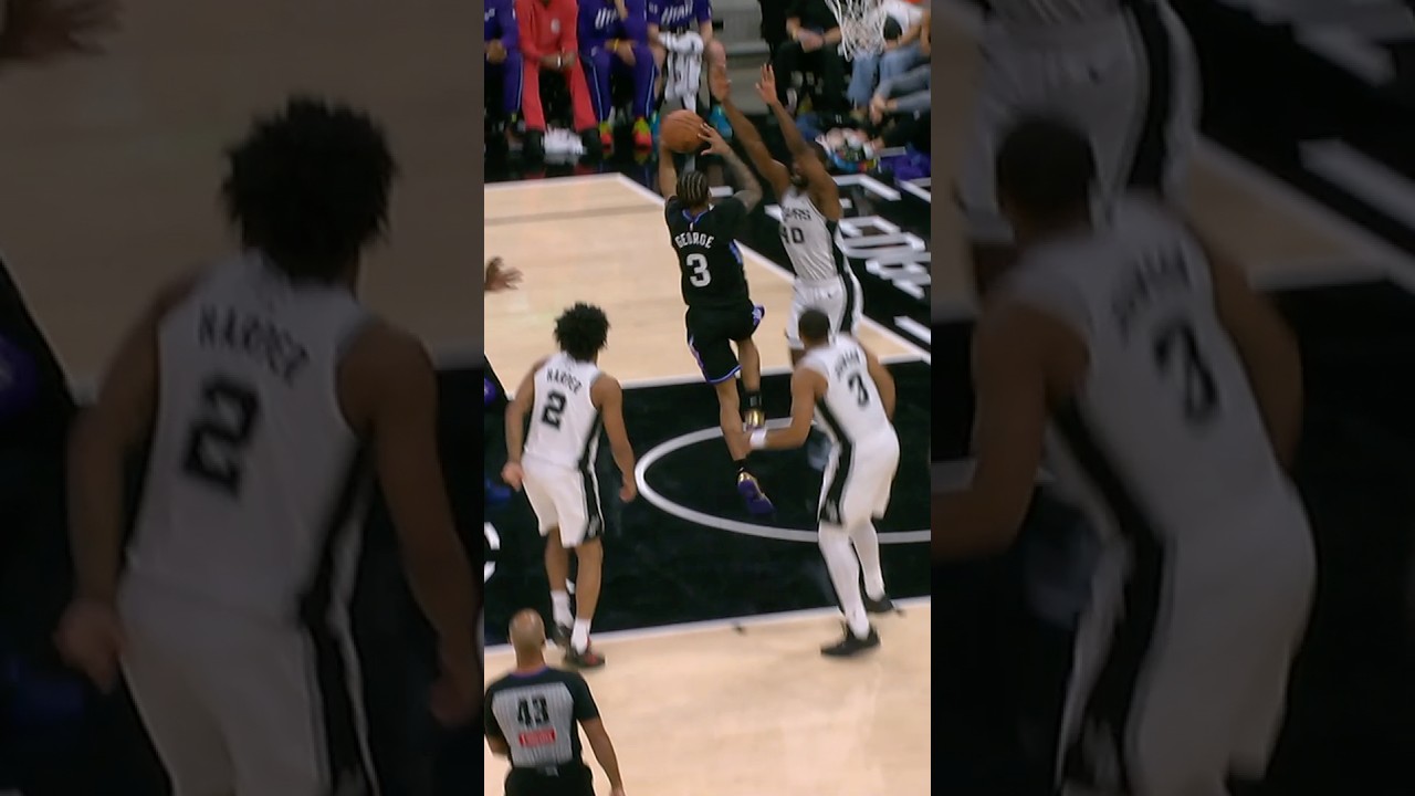 KEY AND LAURI COMBINE FOR 57 VS SPURS! 😱 #nba #shorts #utahjazz #laurimarkkanen #keyontegeorge