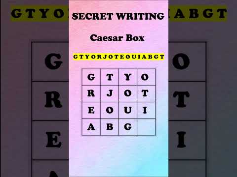 SECRET WRITING-(CRYPTOGRAPHY)