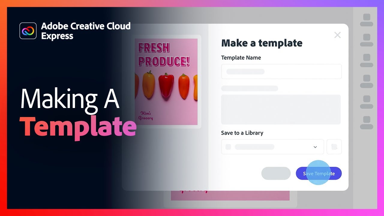 Reuse Projects with Templates in Adobe Express