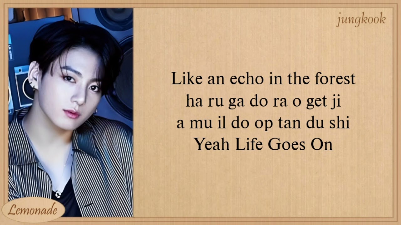BTS Life Goes On Easy Lyrics πΆ