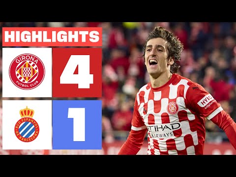 GIRONA FC 4 - 1 RCD ESPANYOL I RESUMEN LALIGA EA SPORTS