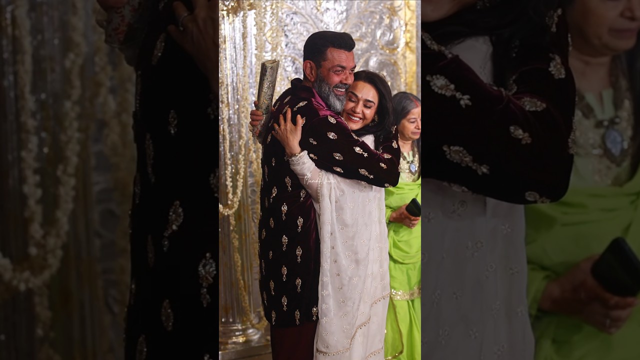 Preity Zinta & Bobby Deol Reunite at Party ๐ | Heartwarming Moment from 'Soldier' Cast