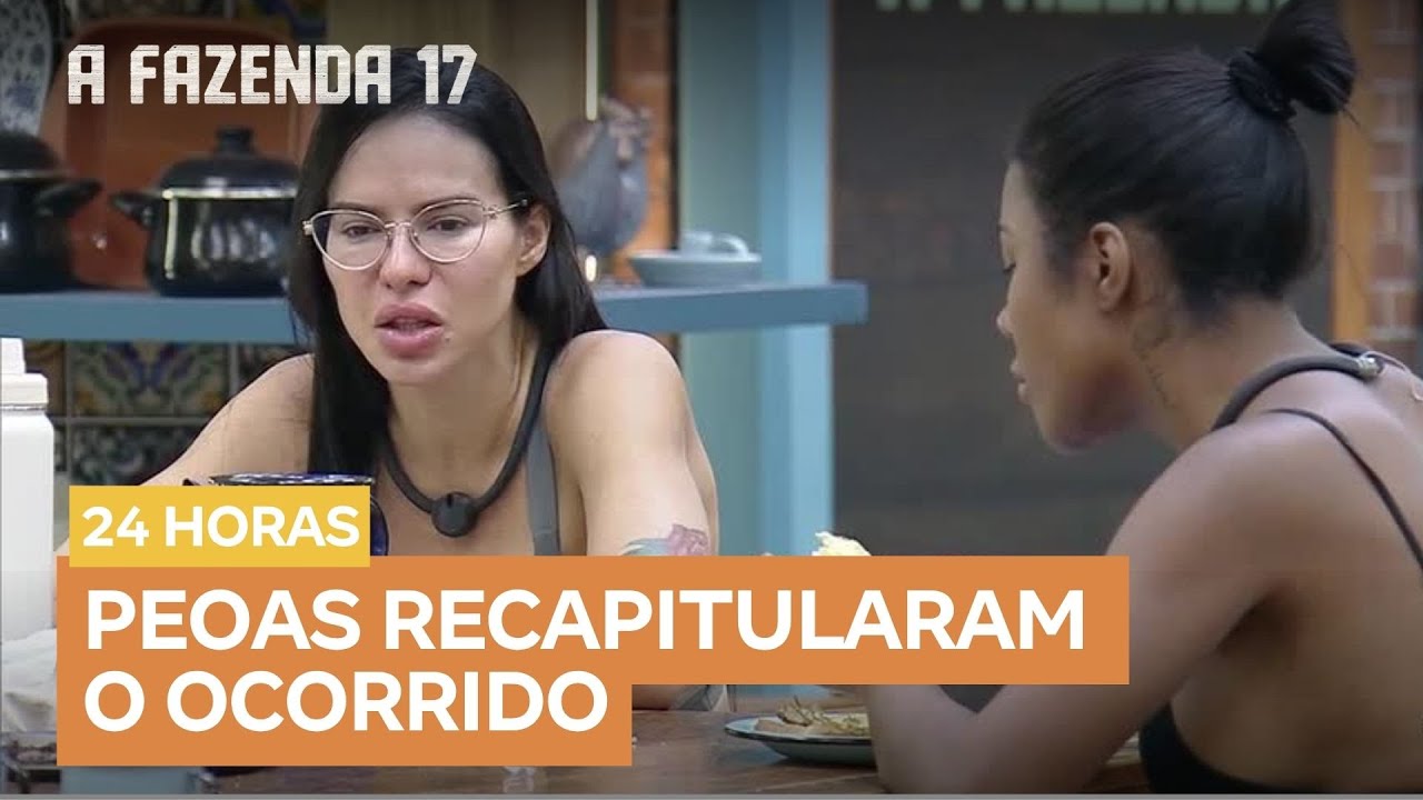 Tàmires e Carol discutem expulsão de Martina em A Fazenda 17 🌾