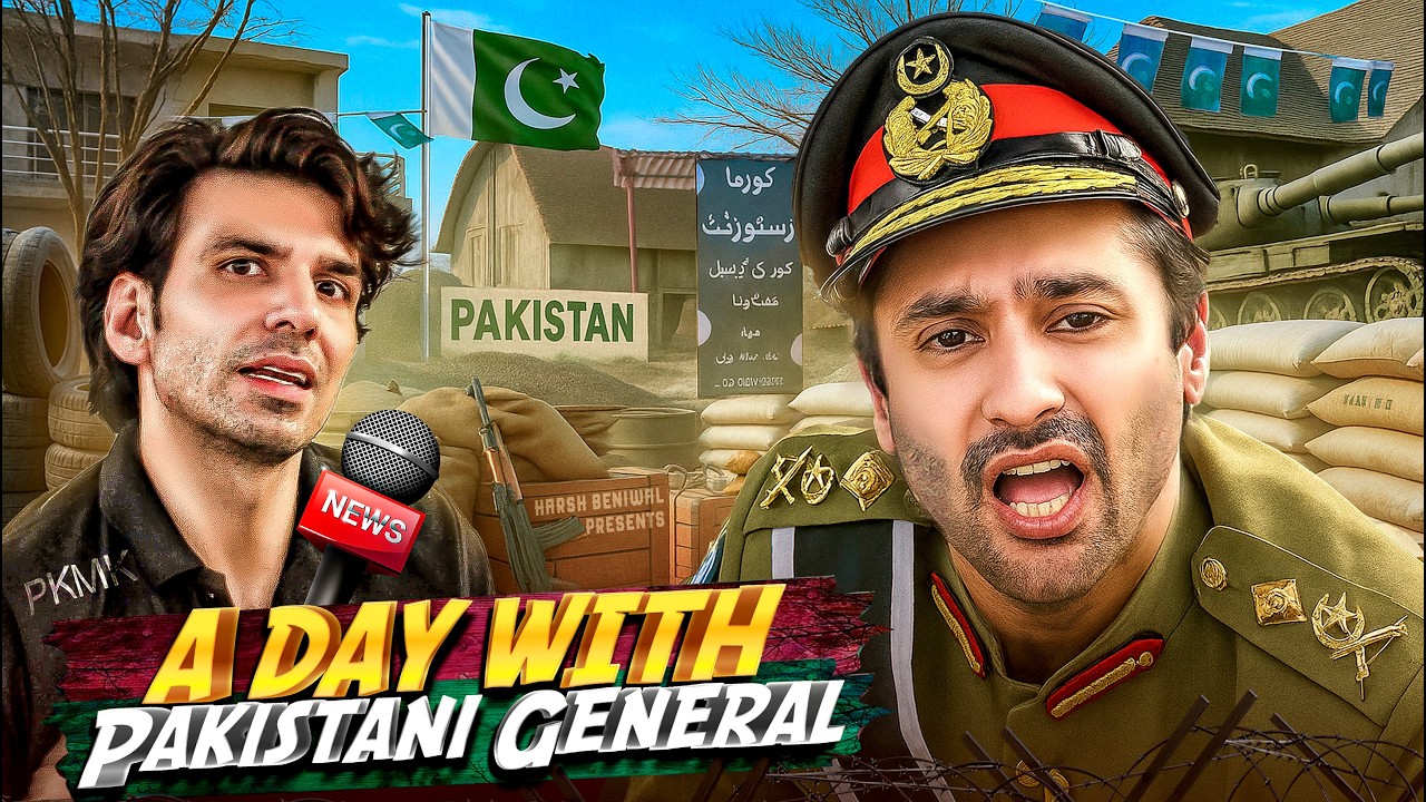 A Day in the Life of a Pakistani General with Harsh Beniwal 🇵🇰
