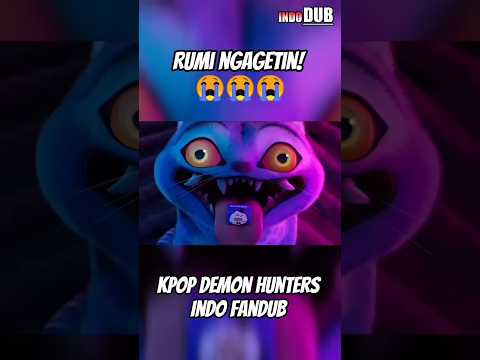 Jinu Kaget 😭 | INDO DUB #shorts #kpopdemonhunters #dubindo #memes