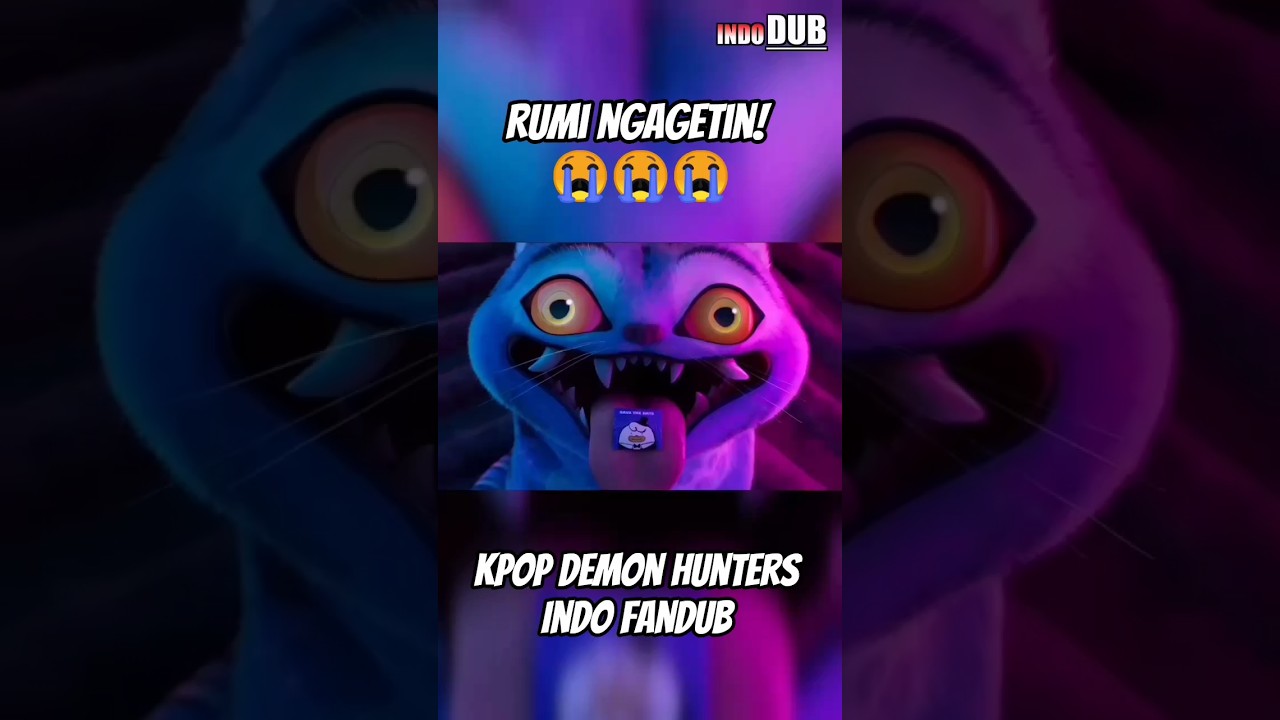 Jinu Kaget 😱 | Hilarious INDO Dub Short | Kpop Demon Hunters Meme