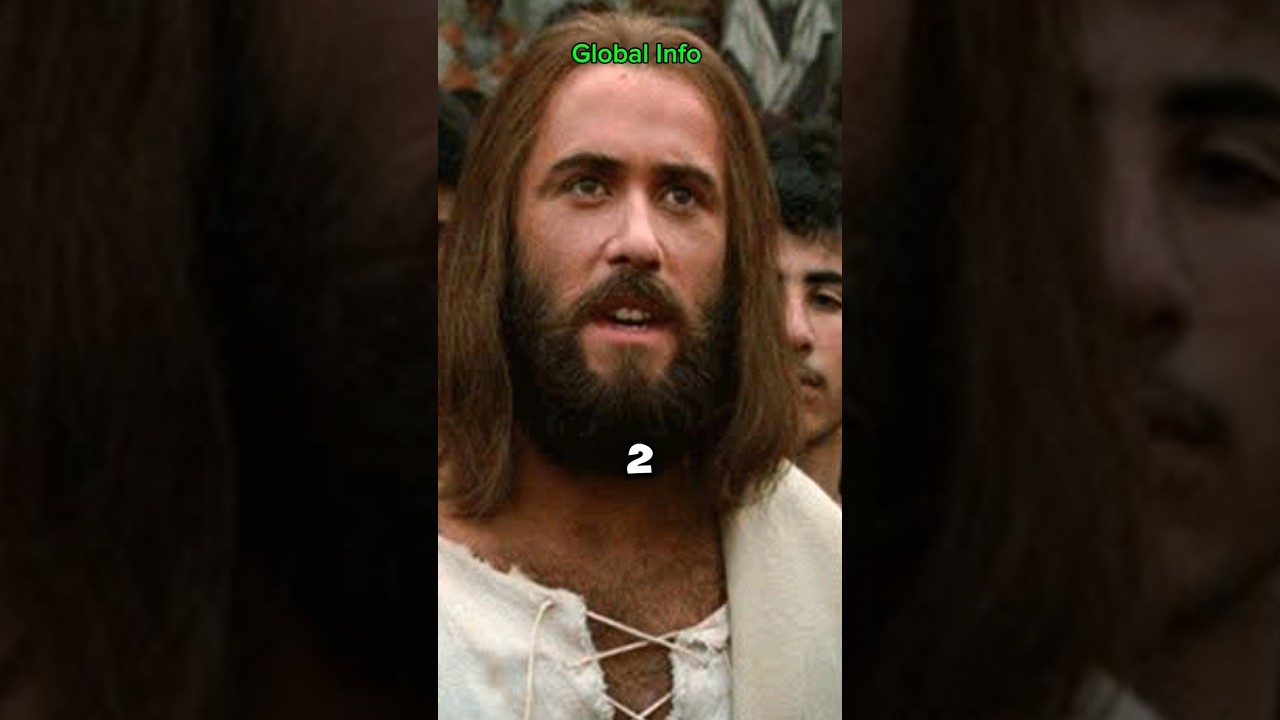 10 Actors Who Have Played Jesus Christ in Movies #shorts