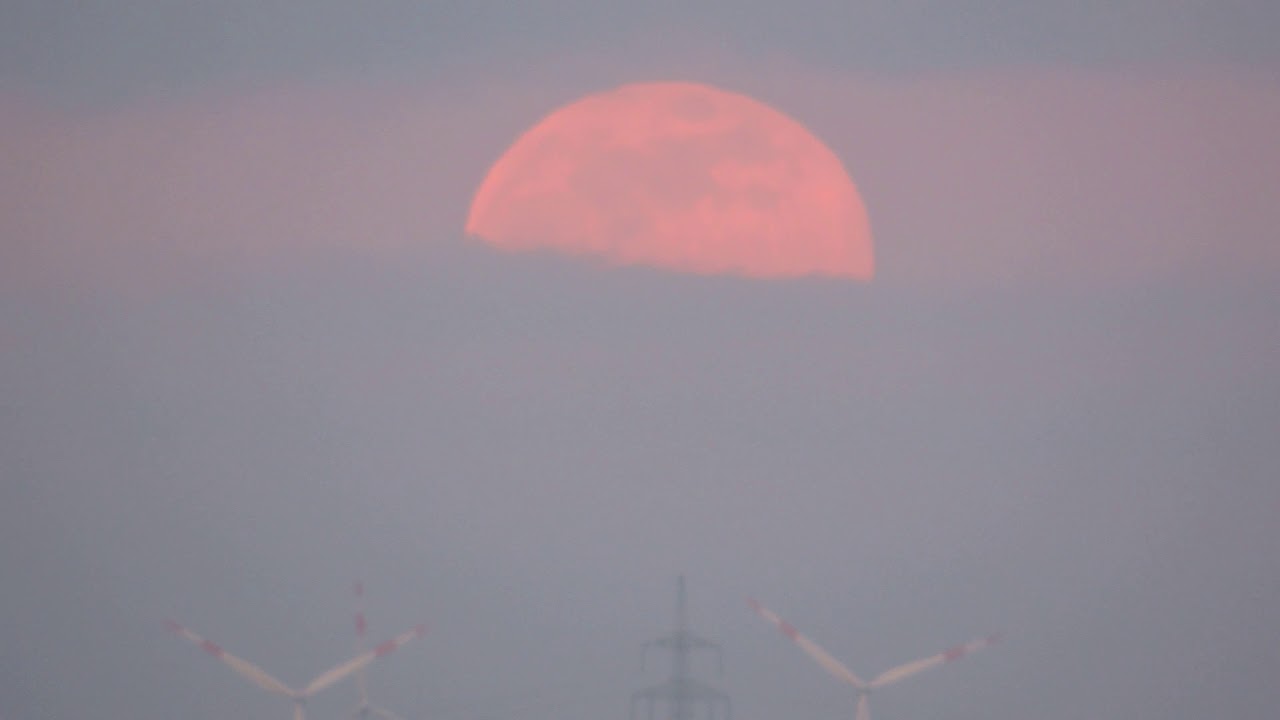 Supervollmond 2019 über Würzburg 🌕