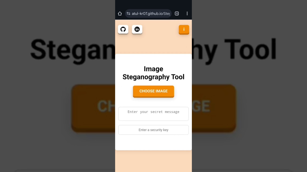 StegoMagic: Secure Your Data with Advanced Image Steganography π