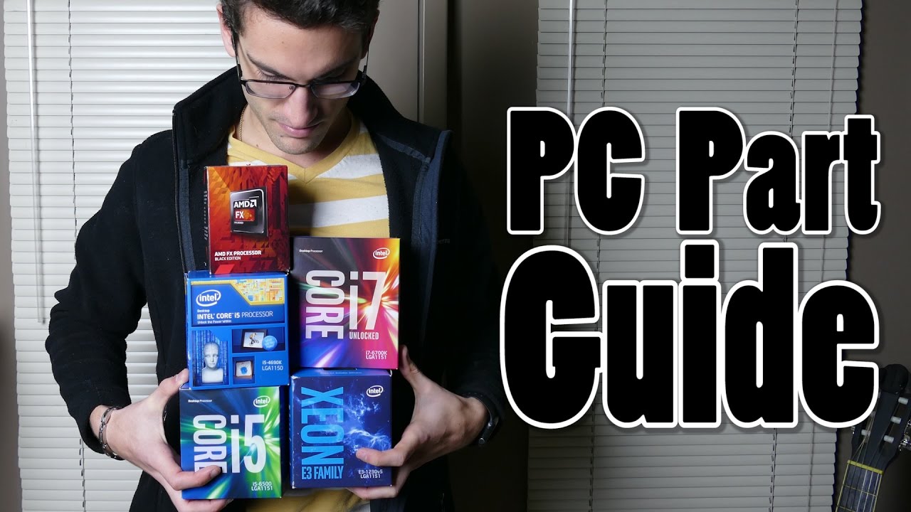 Beginner's PC Part Guide & CPU Tests 🖥️