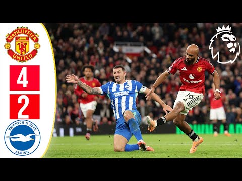Manchester United vs Brighton 4-2 | Mbeumo Brace & Cunha Strike 🔥 | Extended Highlights 2025
