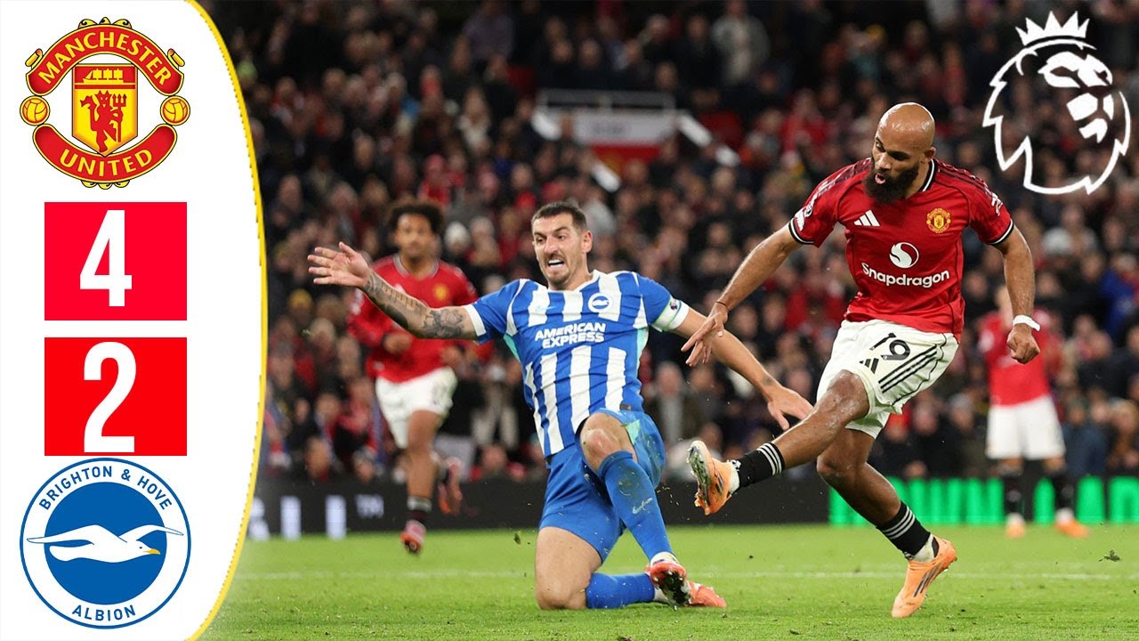 Manchester United vs Brighton 4-2 | Mbeumo’s Brace & Cunha’s Goal | Extended Highlights 2025 ⚽