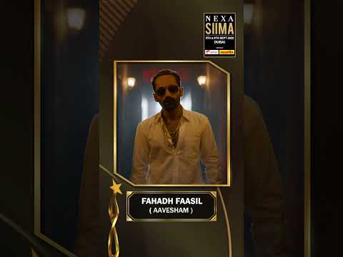 SIIMA 2025 Best Actor In a Leading Role (Male) | Malayalam | NEXA SIIMA