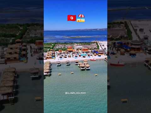 La Cigale Coucou beach Ghar El Melh #Bizerte 🇹🇳