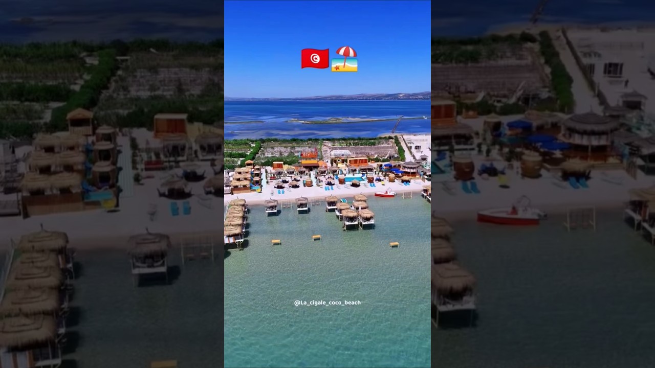 Discover La Cigale Coucou Beach in Ghar El Melh, Bizerte 🇹🇳 – Opening 2025!