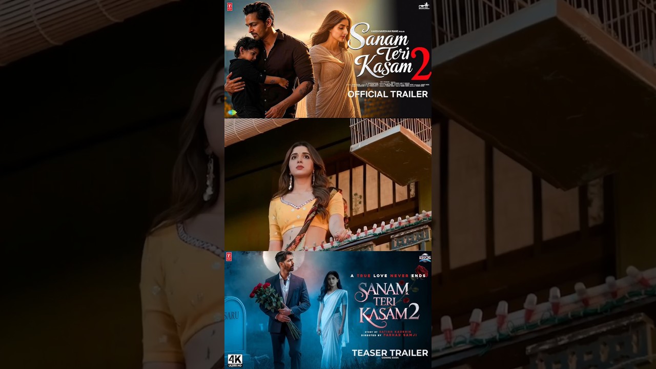 Sanam Teri Kasam 2 - Official Trailer 🎬 | Harshvardhan Rane Returns in the Sequel
