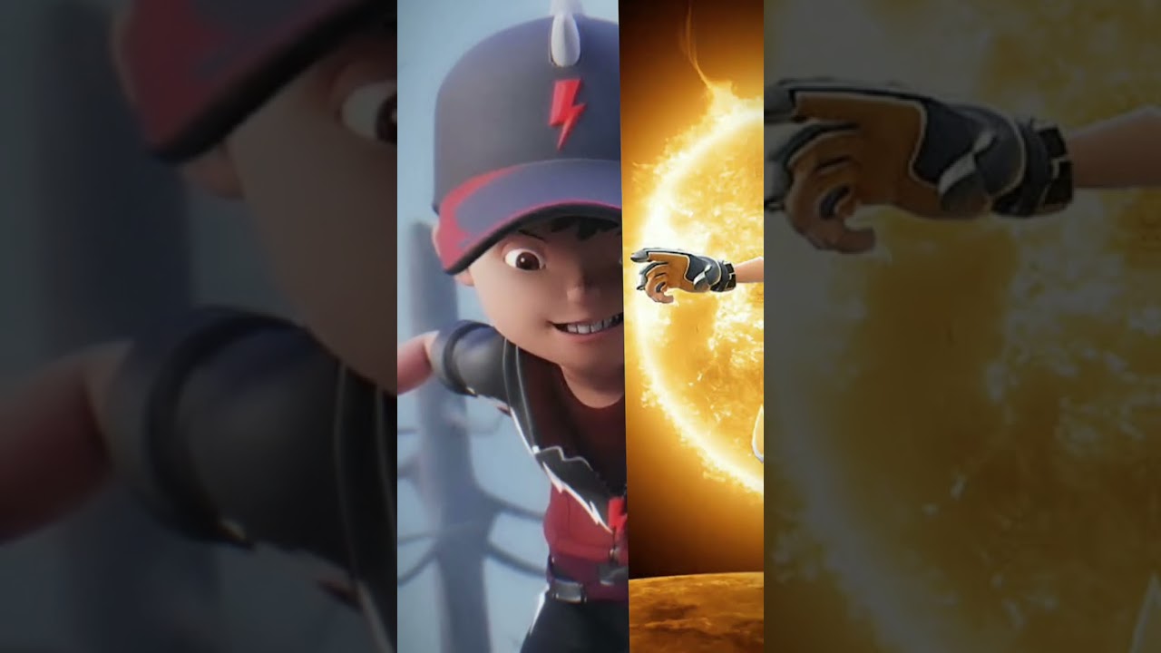 JJ Halilintar, Solar, & Supra in Boboiboy 🌟