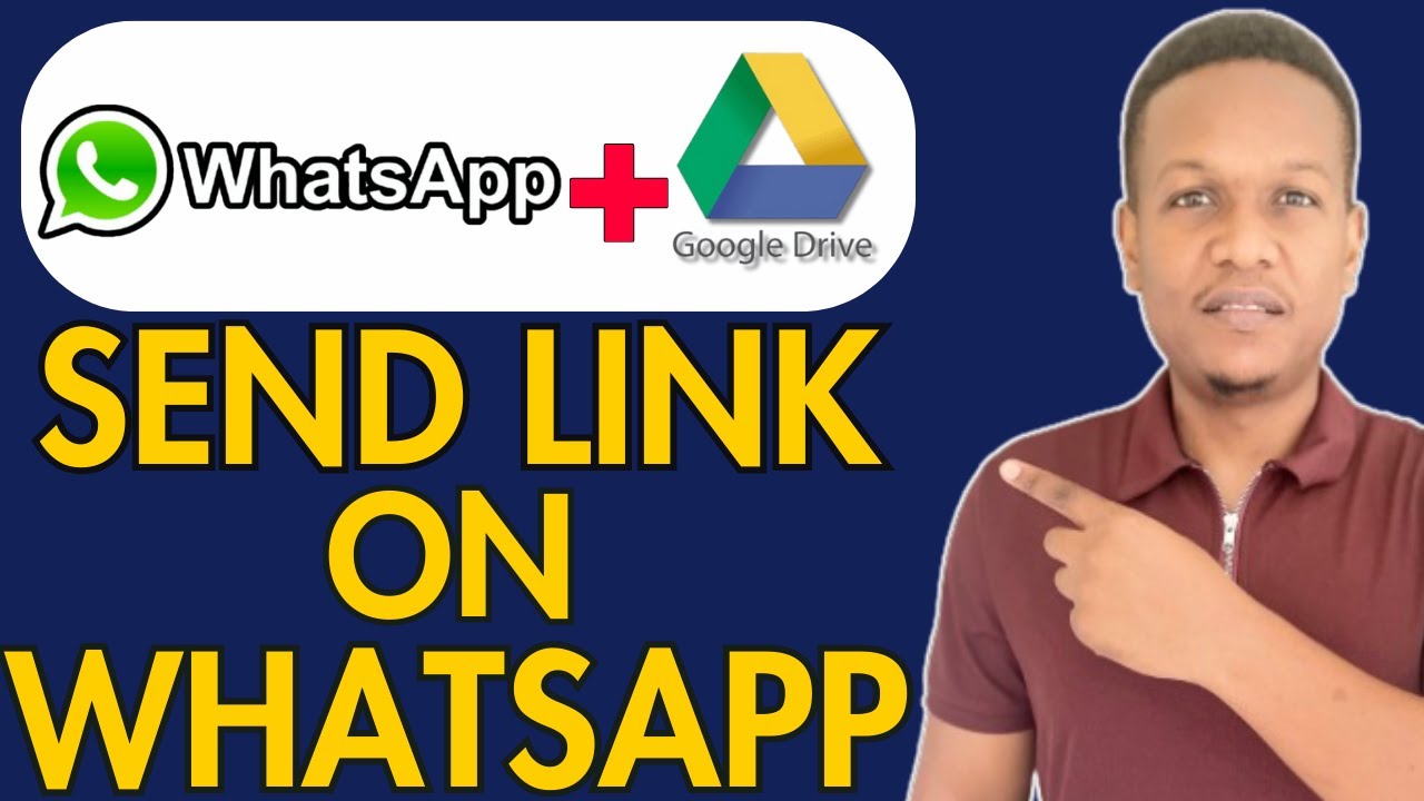 How To Send Google Drive Link On Whatsapp In Iphone