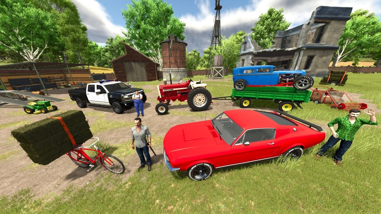 Farmer Begins with Nothing in Farming Simulator ๐