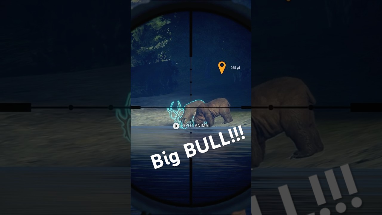 Risky Shot on a Massive Diamond Caribou 🦌