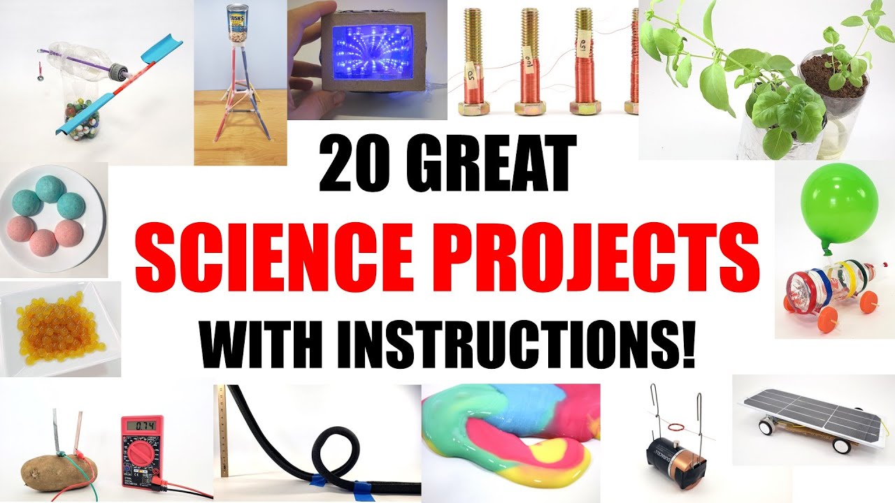 20 Innovative Science Project Ideas with Instructions and Materials
