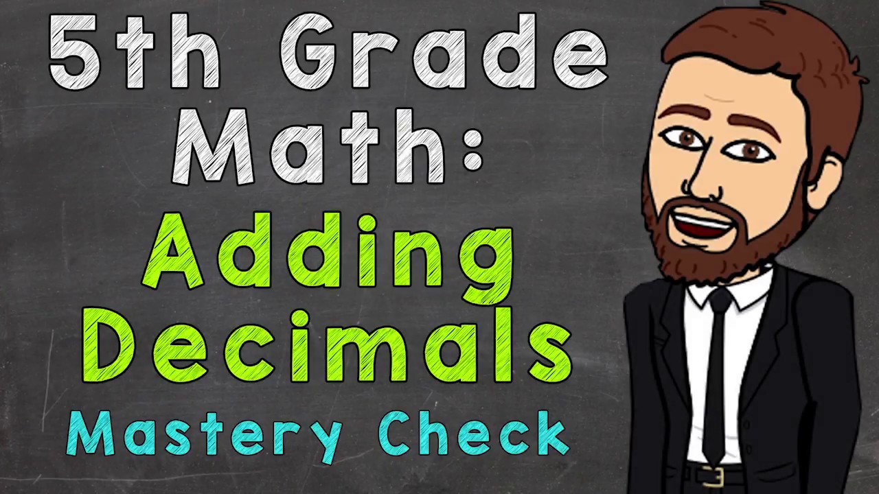 Adding Decimals Mastery Check 🧮 | 5th Grade Math