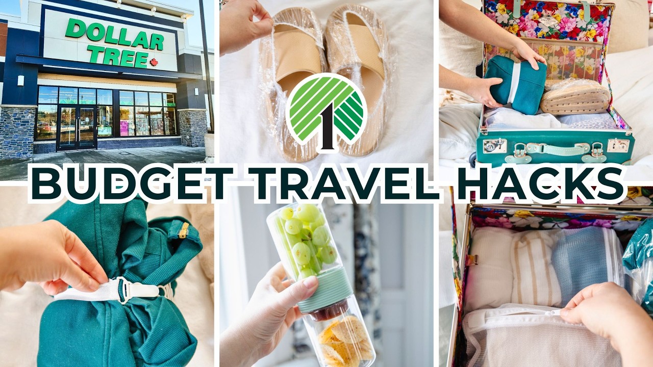 10 Dollar Tree Travel Hacks to Simplify Packing βοΈ