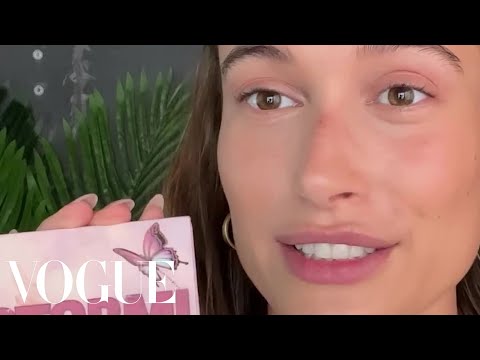 Hailey Bieber Loves Kylie's Stormi Palette