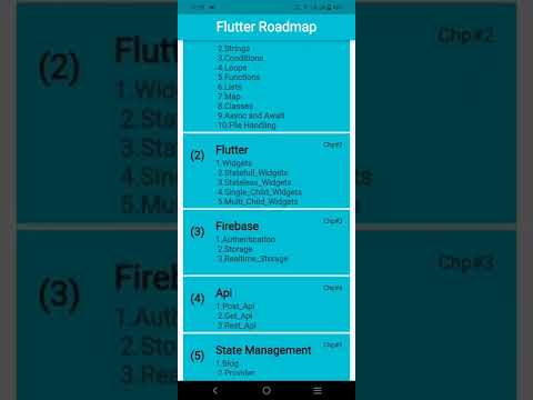 Flutter Roadmap | Flutter | Dart | Mobile App development | Flutter for beginners
