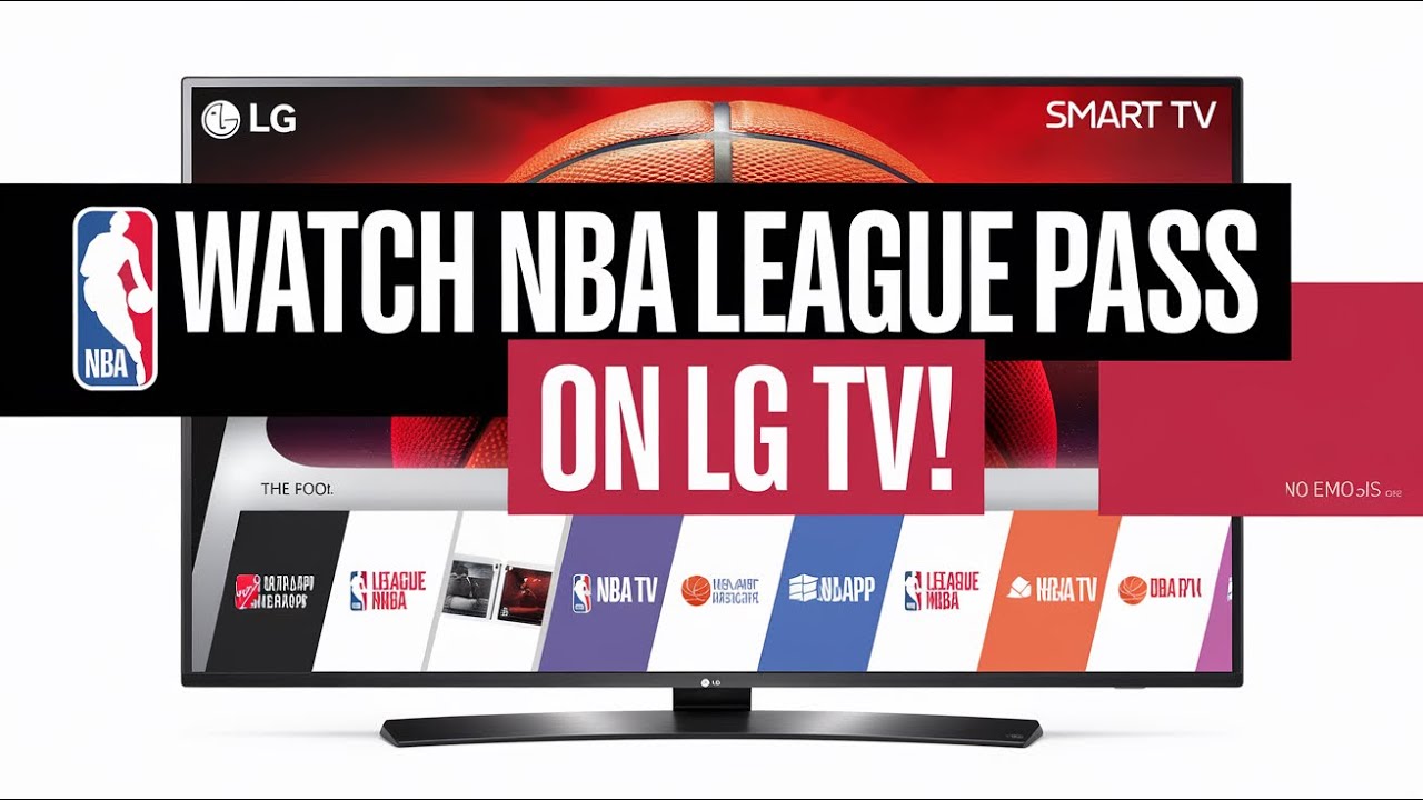 Watch NBA League Pass on LG Smart TV 📺