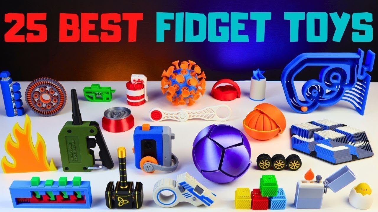 Top 25 3D Printed FIDGET TOYS