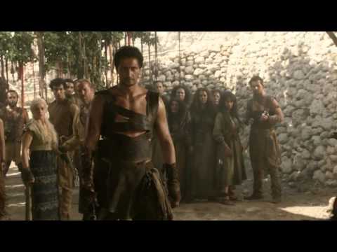 Khal Drogo vs Mogo Game of Thrones 1x08 mp4