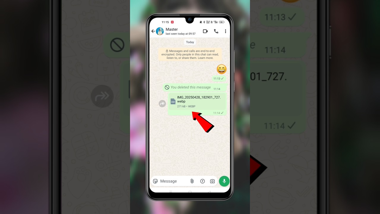 Send WhatsApp Photos as Documents 📄 | Quick & Easy Guide #Shorts