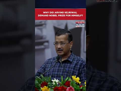 Delhi: Arvind Kejriwal Demands Nobel Prize For Himself, Slams BJP's Governance | WATCH #shorts