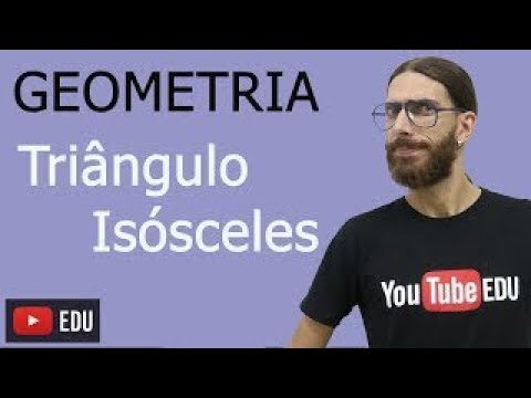 TRIÂNGULO ISÓSCELES - Triângulos - Geometria Plana