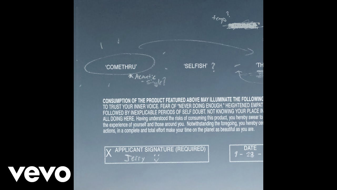 Jeremy Zucker - comethru (Official Audio) ๐ถ