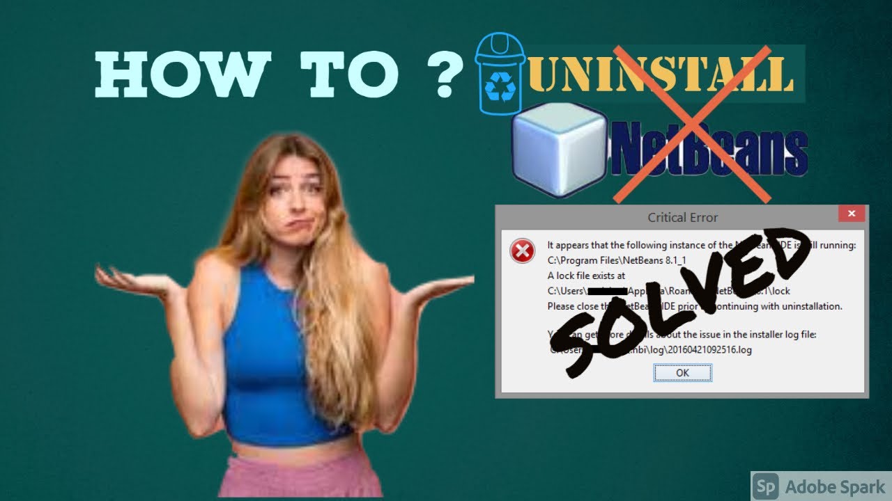Fix NetBeans IDE 8.1 Uninstall Error Easily 🚀