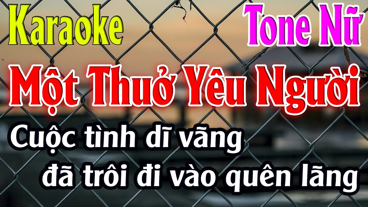 Một Thuở Yêu Người Karaoke Nữ - Lâm Organ 🎤