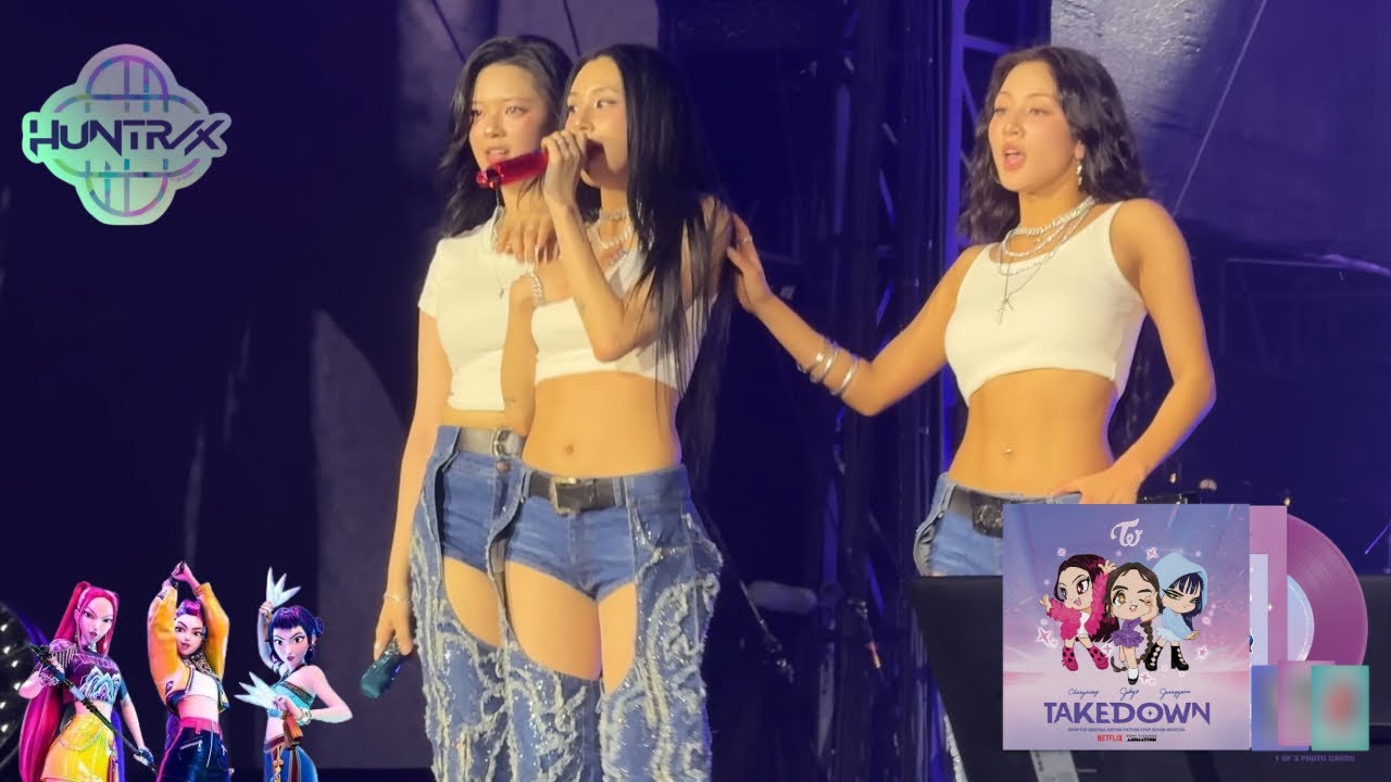 TWICE's Stunning 4K Performance at Lollapalooza 2025 π€ | Jihyo, Chaeyoung & Jeongyeon in Action