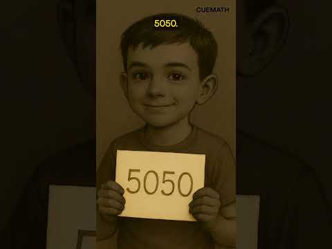 Story of a math genius | Adding numbers