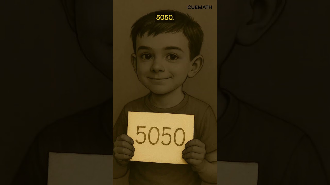 7-Year-Old Math Prodigy Solves 1 to 100 in Seconds! ✨