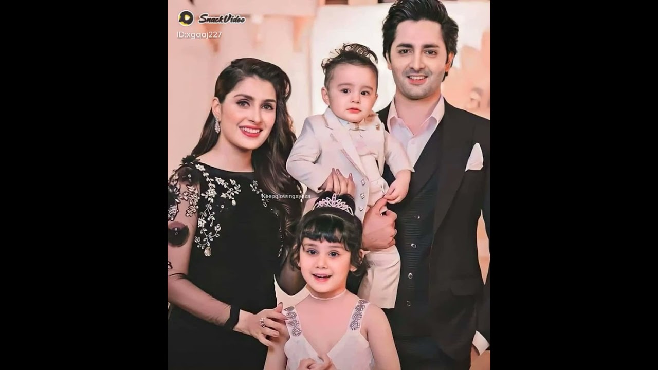 Adorable Family Moments: Aiza Khan and Danish Taimoor with Their Children ❤️