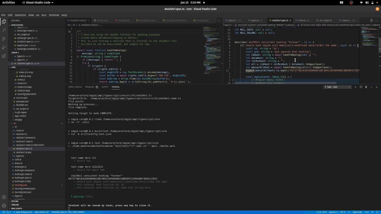 ibgib TypeScript Live Coding: Keep Believin' 🎯