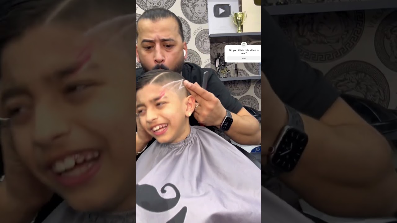 Viral Fake Blood Haircut Tutorial 🩸